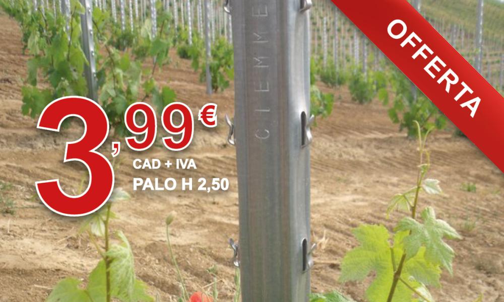 offerta pali in acciaio zincato a caldo